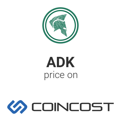 Aidos Kuneen Adk オンライン価格チャート Adk 時価総額 取引量とその他リアルタイムの暗号通貨市場データ及び以前のデータ Aidos Kuneen による 2021 年予想 Coincost