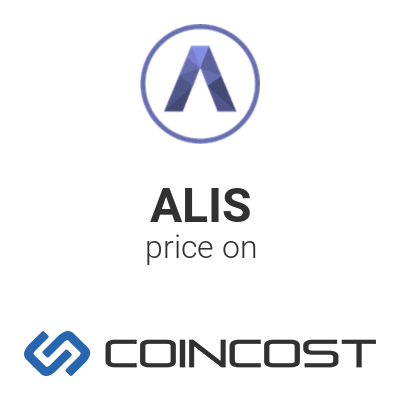 ALIS ALIS オンライン価格チャート。 ALIS 時価総額、取引量とその他リアルタイムの暗号通貨市場データ及び以前のデータ。 ALIS ...