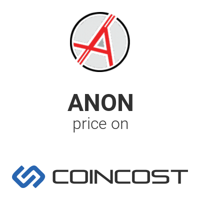 Anon price. Anon альткоин.