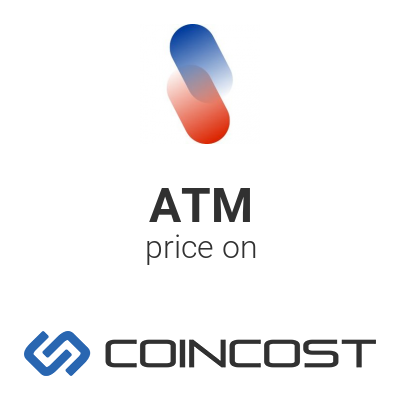 atmchain atm price chart online atm