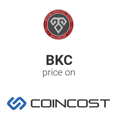 Balkan Coin Bkc Price Chart Online Bkc Market Cap Volume And Other Live And Historical Cryptocurrency Market Data Balkan Coin Forecast For 2021 Coincost