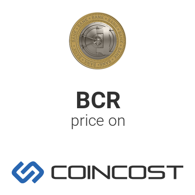 Bankcoin Reserve BCR price chart online. BCR market cap ...