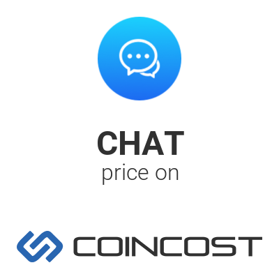 Chatcoin Chat Price Chart Online Chat Market Cap Volume And Other Live And Historical Cryptocurrency Market Data Chatcoin Forecast For Coincost