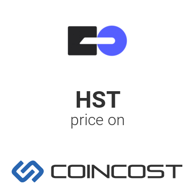 Decision Token Hst Price Chart Online Hst Market Cap Volume And Other Live And Historical Cryptocurrency Market Data Decision Token Forecast For 2021 Coincost