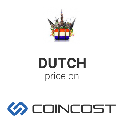 Dutch Coin DUTCH price chart online. DUTCH market cap, volume and other live and historical cryptocurrency market data. Dutch Coin forecast for 2022 | COINCOST