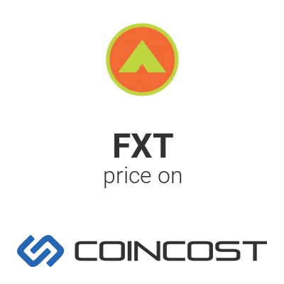 Biểu đồ giá trực tuyến FXT Token FXT. FXT ... - COINCOST.NET