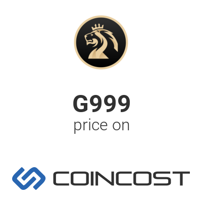 G999 G999 price chart online. G999 market cap, volume and ...