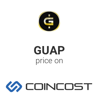 Guapcoin Guap Price Chart Online Guap Market Cap Volume And Other Live And Historical Cryptocurrency Market Data Guapcoin Forecast For 2021 Coincost