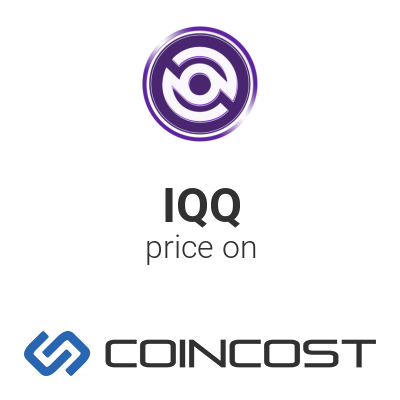 Iqoniq Iqq Price Chart Online Iqq Market Cap Volume And Other Live And Historical Cryptocurrency Market Data Iqoniq Forecast For 2021 Coincost