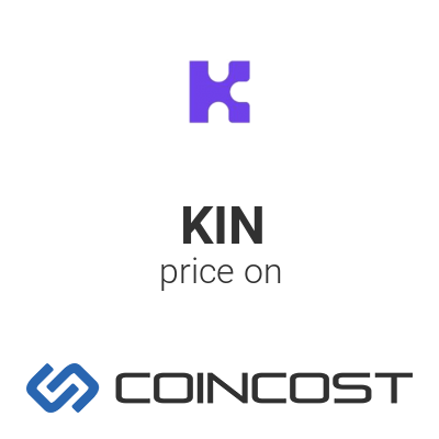 Kin crypto price change finance криптовалюта