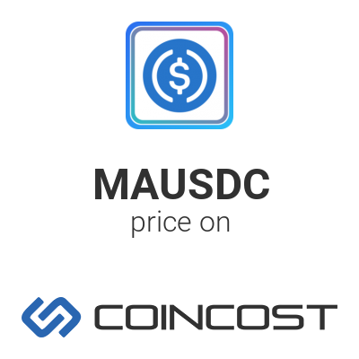 Matic Aave Interest Bearing USDC MAUSDC price chart online. MAUSDC market cap, volume and other live and historical cryptocurrency market data. Matic Aave Interest Bearing USDC forecast for 2022 | COI