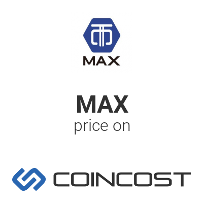 Курс max. Цена Max. Maxima token.