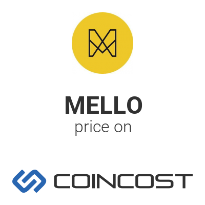 Mello Token Mello Price Chart Online Mello Market Cap Volume And Other Live And Historical Cryptocurrency Market Data Mello Token Forecast For 2021 Coincost