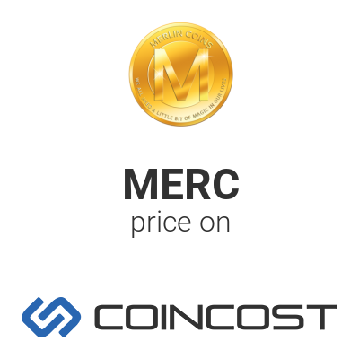 MERLIN COINS MERC price chart online. MERC market cap, volume and other live and historical cryptocurrency market data. MERLIN COINS forecast for 2022 | COINCOST