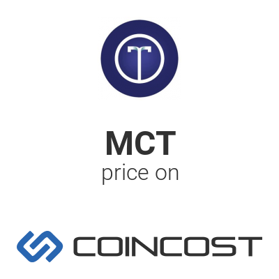 My Crypto Trade MCT price chart online. MCT market cap ...