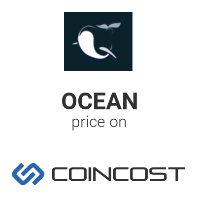 Ocean криптовалюта. Ocean Market.