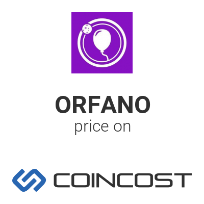 Orfano Orfano Price Chart Online Orfano Market Cap Volume And Other Live And Historical Cryptocurrency Market Data Orfano Forecast For 2021 Coincost