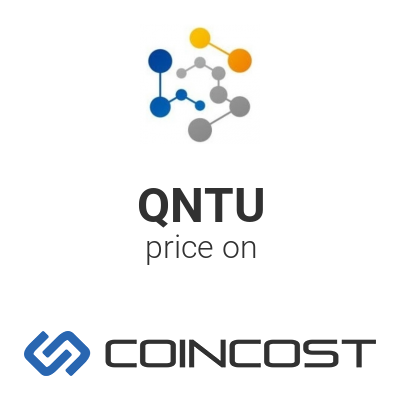 Quanta Qntu Price Chart Online Qntu Market Cap Volume And Other Live And Historical Cryptocurrency Market Data Quanta Forecast For 2021 Coincost
