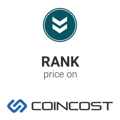 Rank Token RANK price chart online. RANK market cap, volume and other live and historical cryptocurrency market data. Rank Token forecast for 2022 | COINCOST
