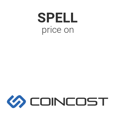 Spell Token Spell Price Chart Online Spell Market Cap Volume And Other Live And Historical Cryptocurrency Market Data Spell Token Forecast For 2021 Coincost