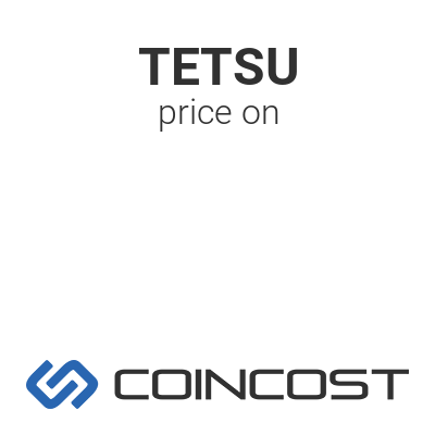 Tetsu Inu TETSU price chart online. TETSU market cap, volume and other live and historical cryptocurrency market data. Tetsu Inu forecast for 2022 | COINCOST