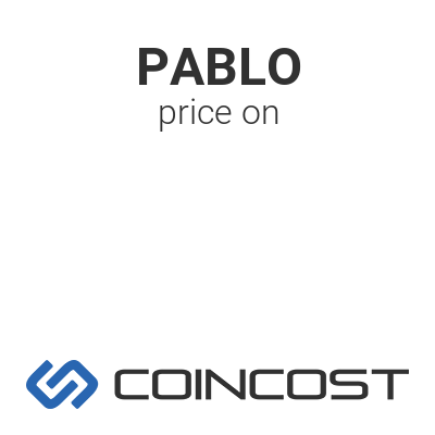 The Pablo Token Pablo Price Chart Online Pablo Market Cap Volume And Other Live And Historical Cryptocurrency Market Data The Pablo Token Forecast For 2021 Coincost